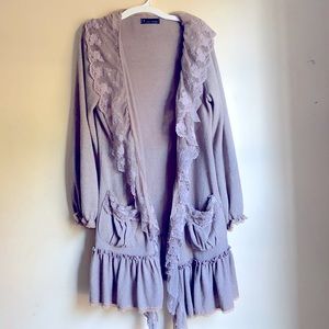 JSK London Lace Cardigan
